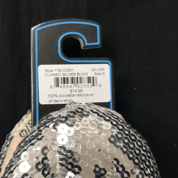 Snoozies Ballerina Bling Metallic Shine Women Slippers Sequin House Slip… - Picture 2 of 2